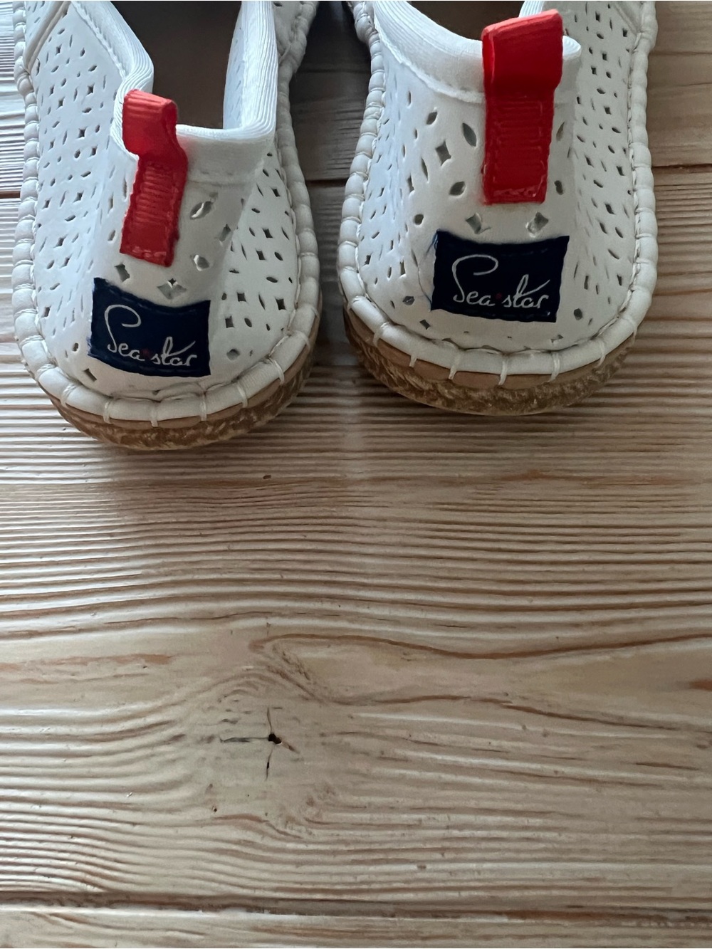 Sea Star Beachwear Perforated Espadrille Water Shoes Coastal Slip-On Size 9 - Picture 4 of 5